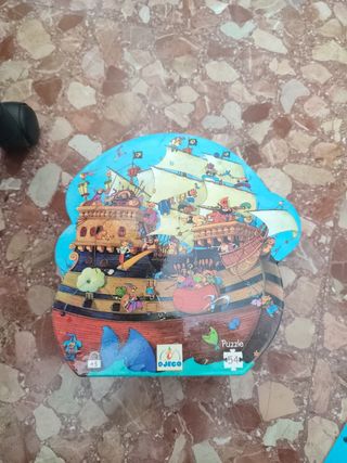 Puzzle Piratas Djeco 54 piezas
