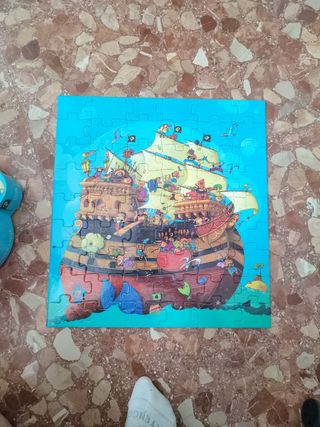 Puzzle Piratas Djeco 54 piezas