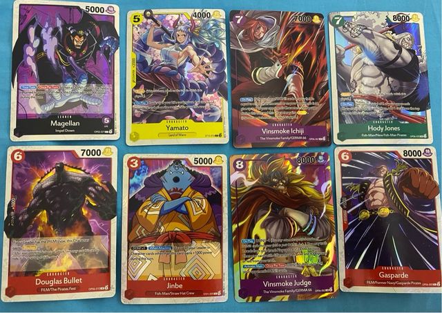 lote 49 cartas One Piece TCG
no originales