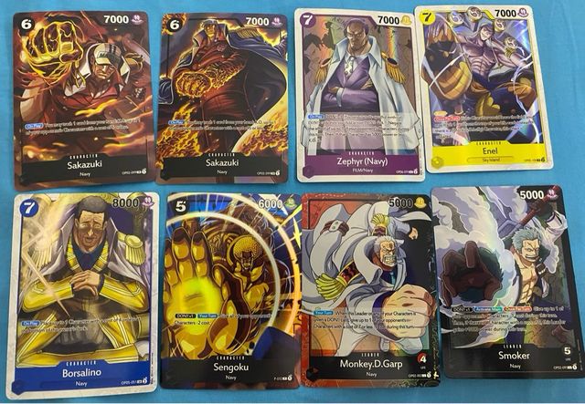 lote 49 cartas One Piece TCG
no originales