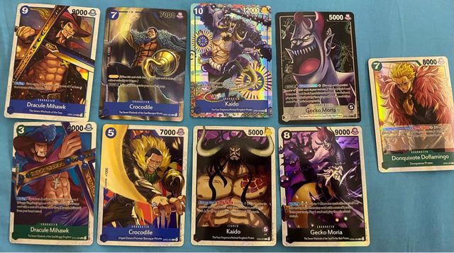 lote 49 cartas One Piece TCG
no originales