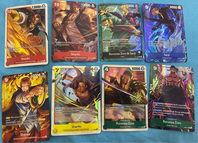 lote 49 cartas One Piece TCG
no originales