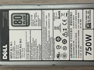Fuente alimentación Dell 750W - E750E-S0 