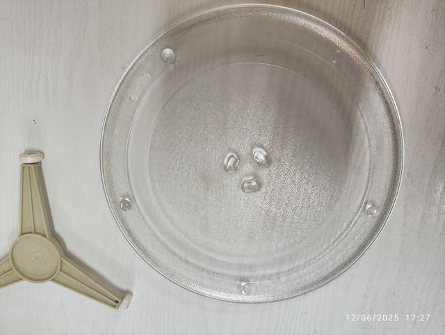 Plato giratorio microondas 28cm