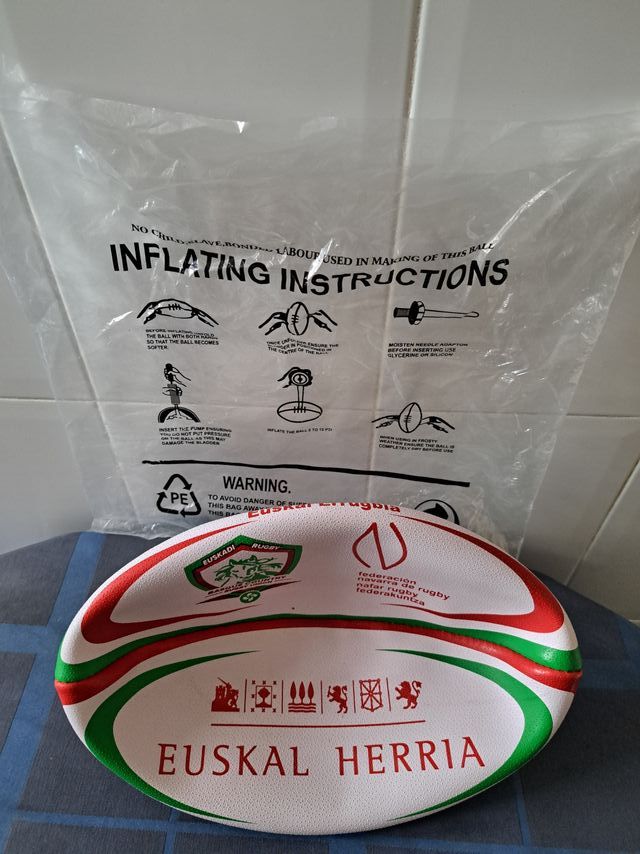 Balão Rugby Rugbyer Euskal Herria