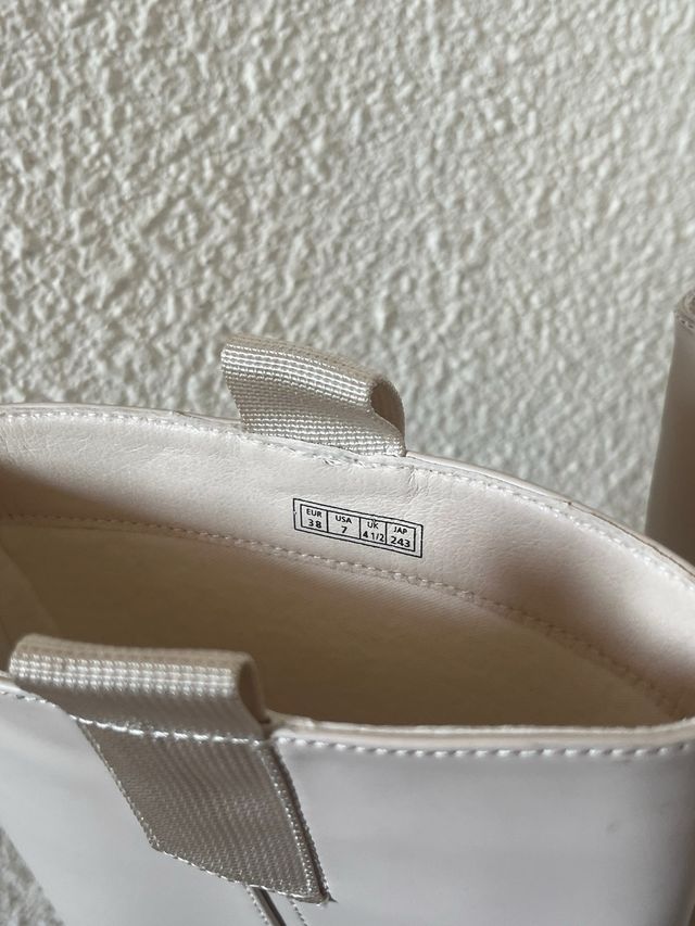 Botas altas beige emmshu