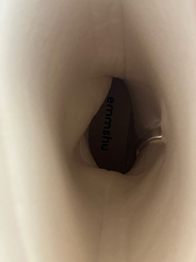 Botas altas beige emmshu