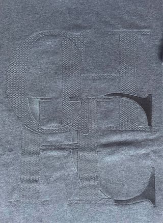 Sudadera gris Carolina Herrera