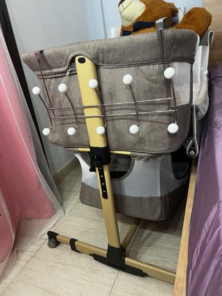 Cuna colecho 3 en 1 beige