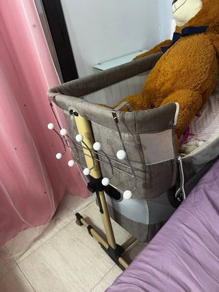 Cuna colecho 3 en 1 beige