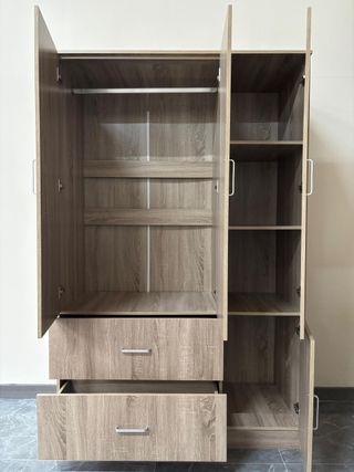 Ropero moderno NUEVO con espejo y almacenaje