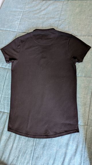 Siksilk - Camiseta negra c/ botones