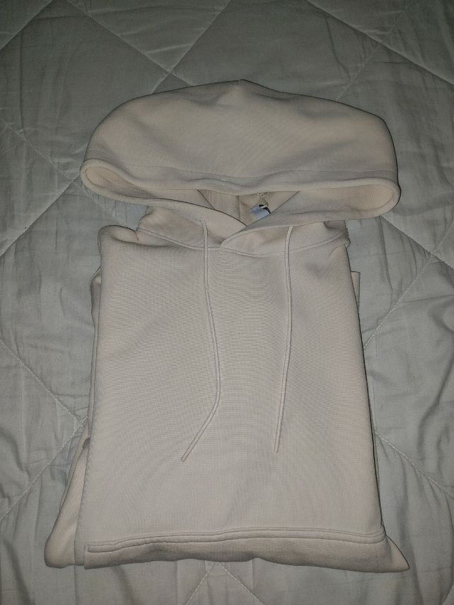 Sudadera Adidas beige talla S