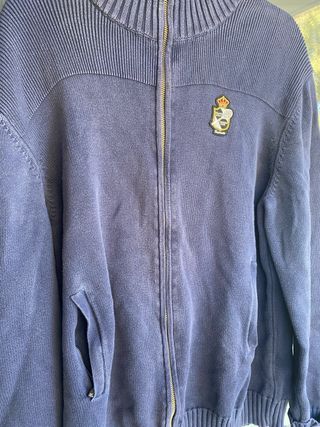 Jersey Faconnable azul, talla L