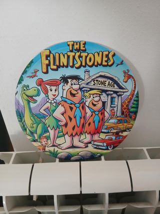 Placca Flintstones - Decorazione Vintage