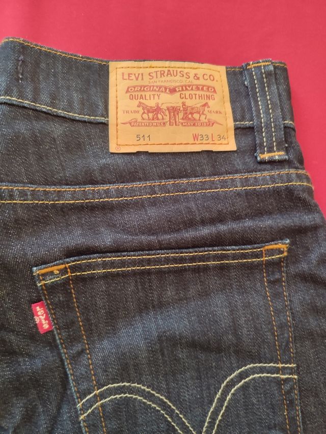 Jeans Levi's Strauss & Co blu