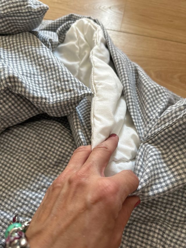 Sábanas x2 cuna algodón 100% y funda almohada