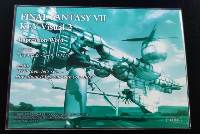 Final Fantasy VII Art Museum 1-011 Aerith