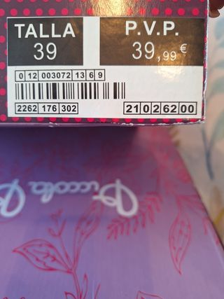 Botas rojas Piccola Du - Tacón - 39