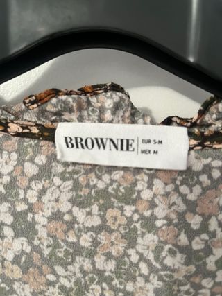Blusa Brownie flores multicolor