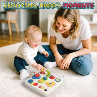 ✓ Juguetes Niños 1 Año - Tablero sensorial