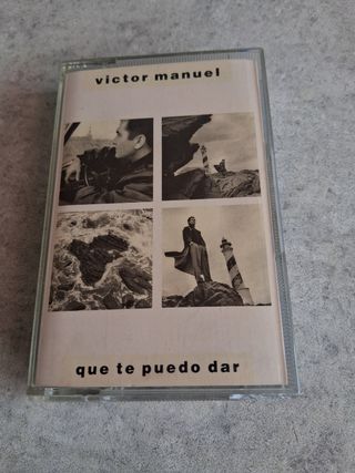 Víctor Manuel - Que te puedo dar Cassette