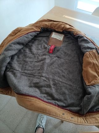 Cazadora A&F marrón - Talla M