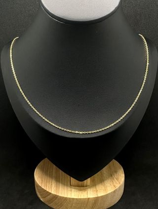 Cadena Forzada de oro 18k, 3.05g, 51cm.