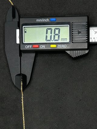 Cadena Forzada de oro 18k, 3.05g, 51cm.