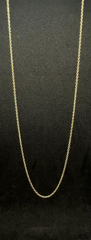 Cadena Forzada de oro 18k, 3.05g, 51cm.