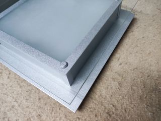 2 Apliques de Pared - Metal y Cristal