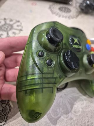 MANDO XBOX VERDE TRANSLUCIDO