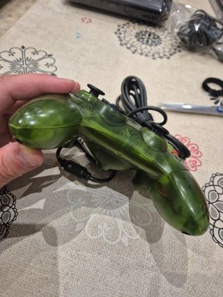MANDO XBOX VERDE TRANSLUCIDO