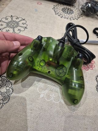 MANDO XBOX VERDE TRANSLUCIDO