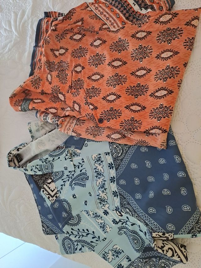  Dos camisas primark y shein el precio de las dos 