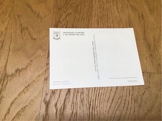 Cartolina: Fungo Parco Nazionale