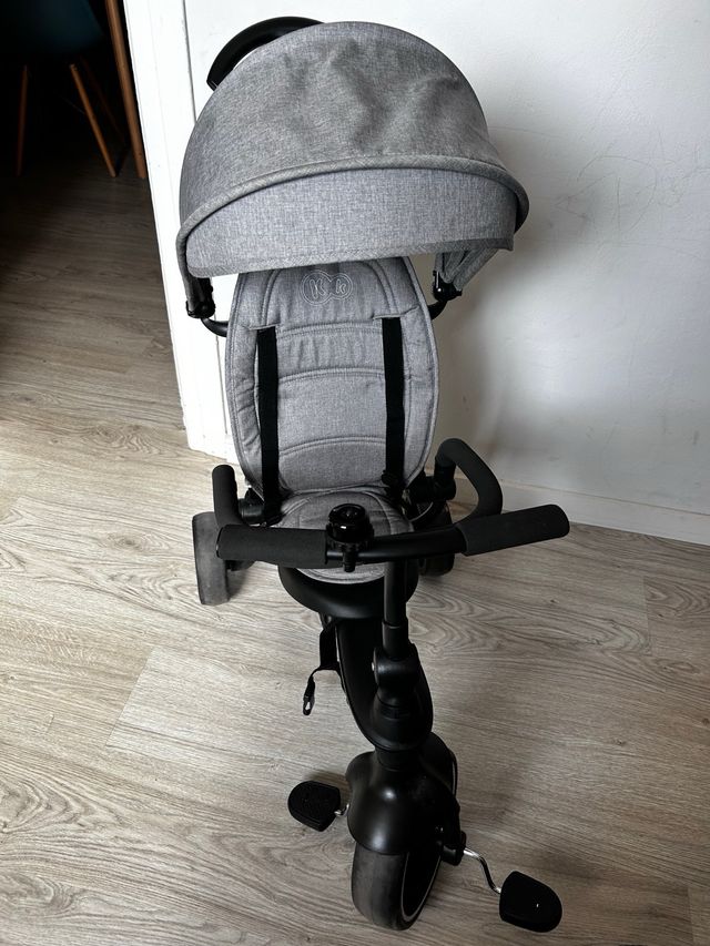 Triciclo infantil gris - Plegable