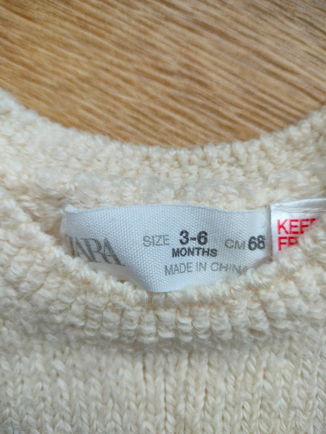 Conjunto Zara bebé 3-6 meses