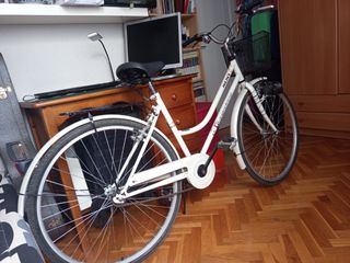 Bicicleta Monty blanca mujer