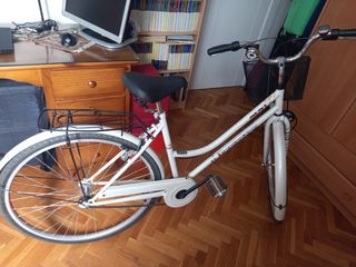 Bicicleta Monty blanca mujer