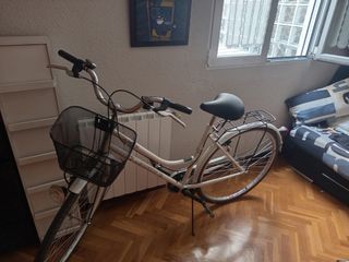 Bicicleta Monty blanca mujer