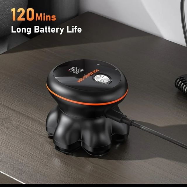 Afeitadora cabeza hombre con 7 cabezales NUEVA