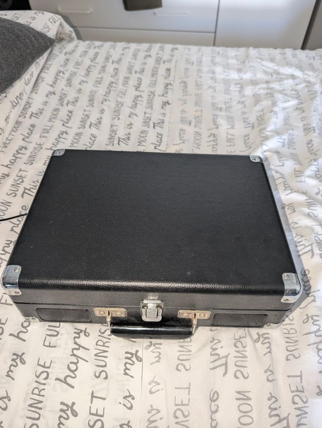 Maletín tocadiscos Crosley - Negro/Rojo