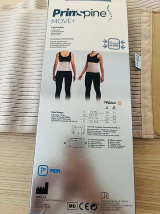 Faja lumbar Primspine MOVE+ XL Beige