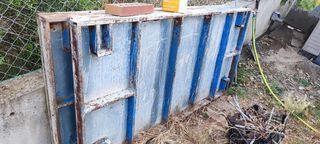 Planchas encofrar muros - chapa galvanizada