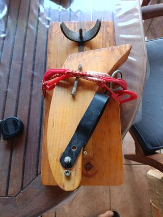 Jamonero madera y metal