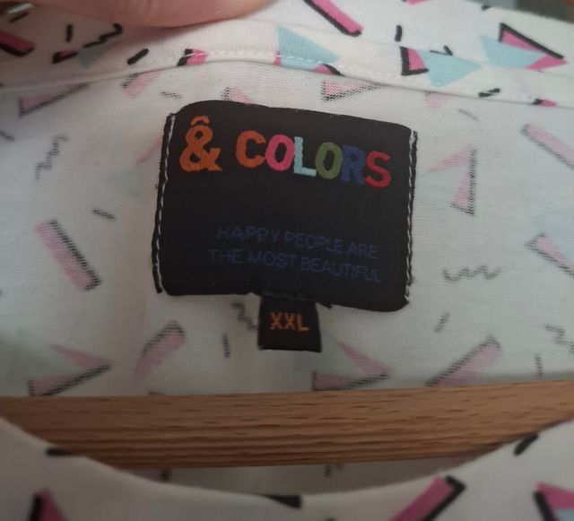 Camiseta &Colors XXL multicolor
