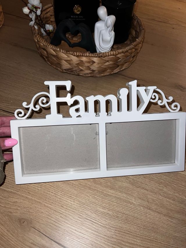 Marco fotos Family blanco