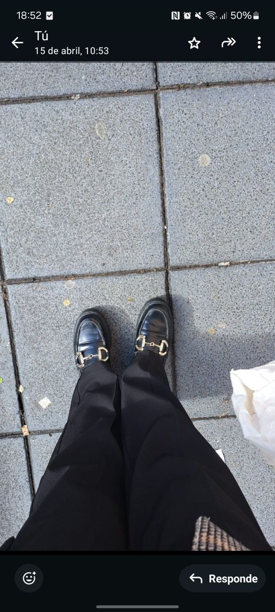 Zapatos Loafer Plataforma negros