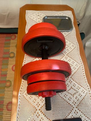 Mancuernas 9kg - Pesas fitness